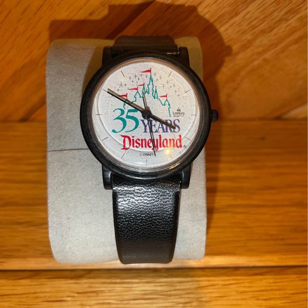 35th Year Anniversary Disneyland Watch 35th Year Anniversary Disneyland Watch